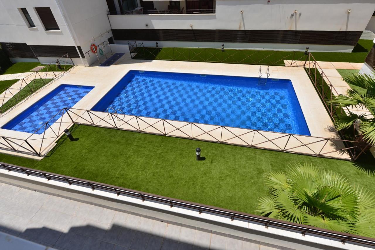 Apartamento Cerca Playa Con Balcon Y Bbq กาลาเฟลล์ ภายนอก รูปภาพ